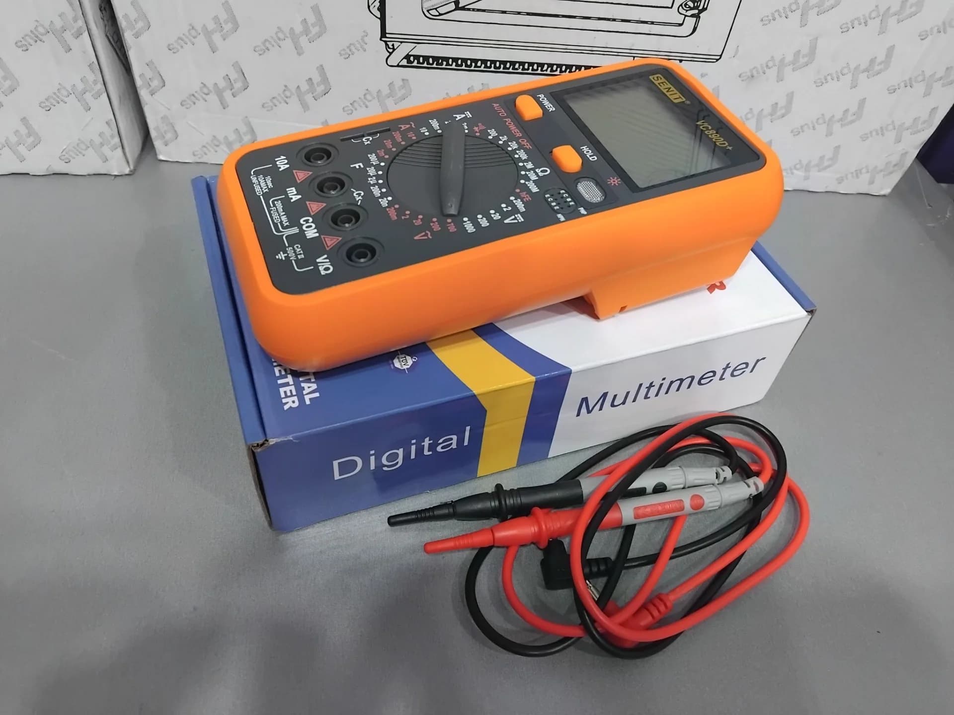 جهاز القياسات الكهربائية - +SENIT VC890D